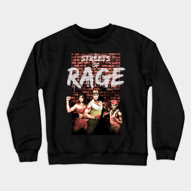 Streets of Rage 2 Crewneck Sweatshirt by Bootleg Factory